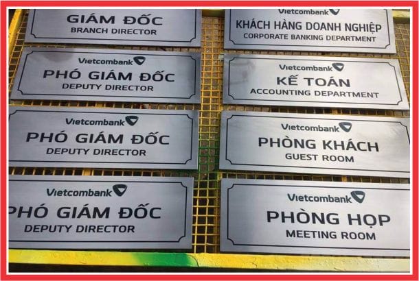Bảng Số Nhà