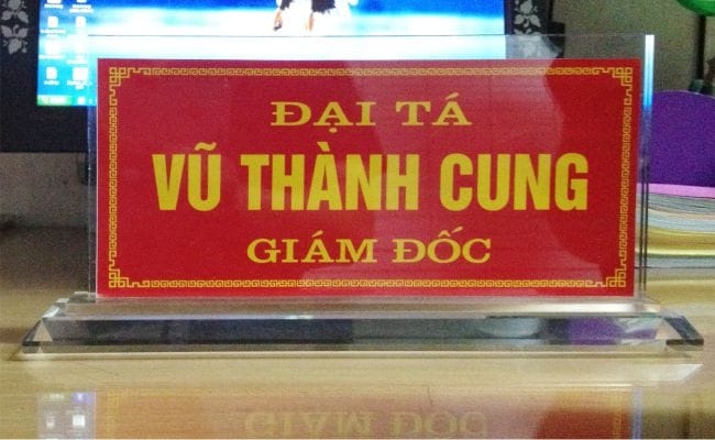 Bảng Số Nhà