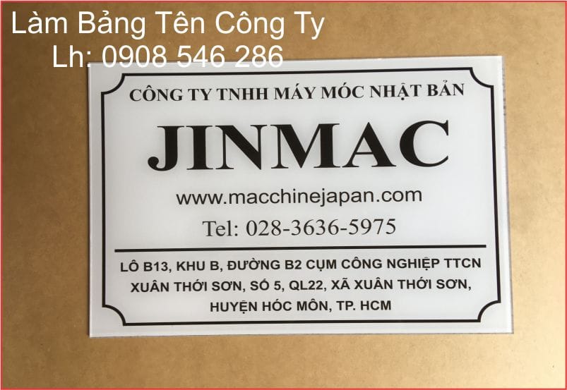 Bảng Số Nhà
