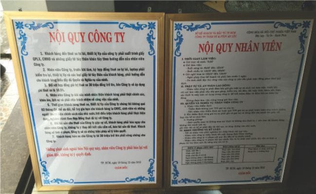 Bảng Số Nhà