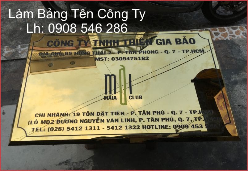 Bảng Số Nhà