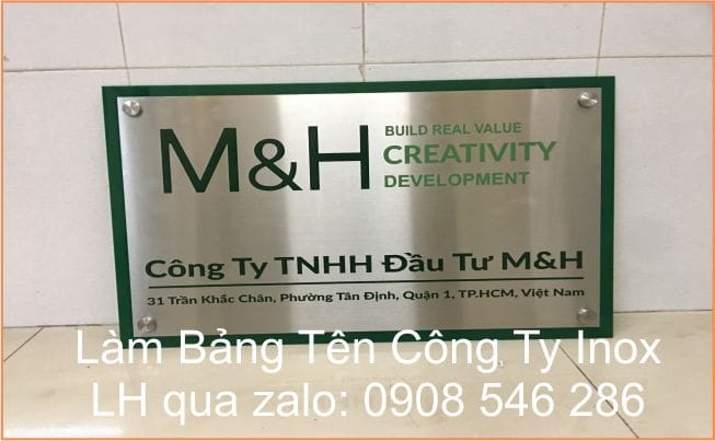 Bảng Số Nhà