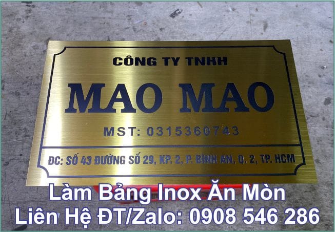 Bảng Số Nhà