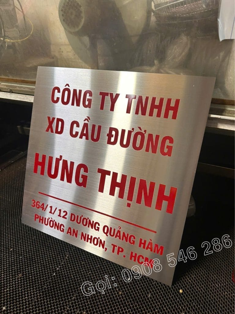 Bảng Số Nhà