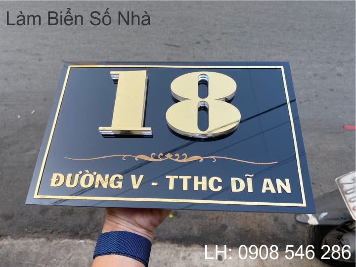 Bảng Số Nhà