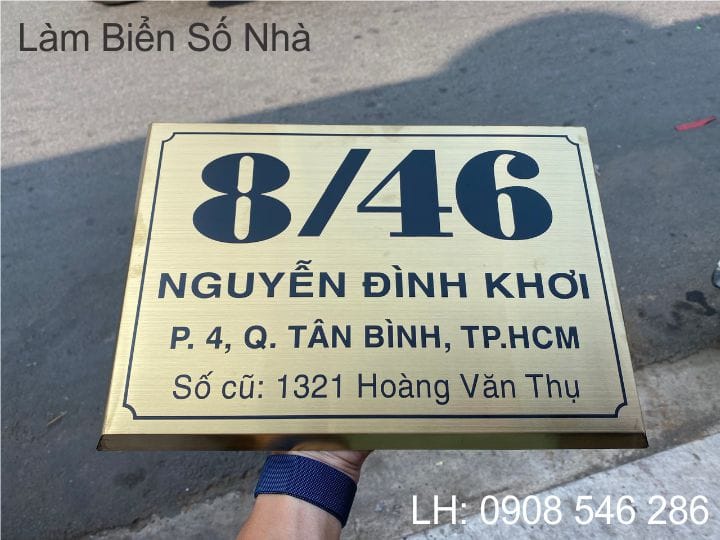 Bảng Số Nhà