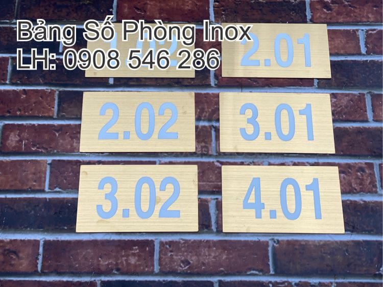 Bảng Số Nhà
