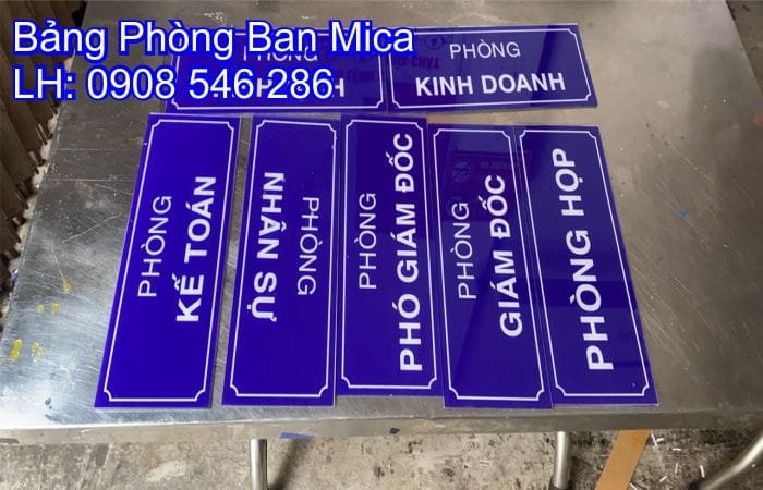 Bảng Số Nhà