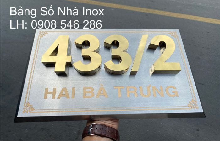 Bảng Số Nhà