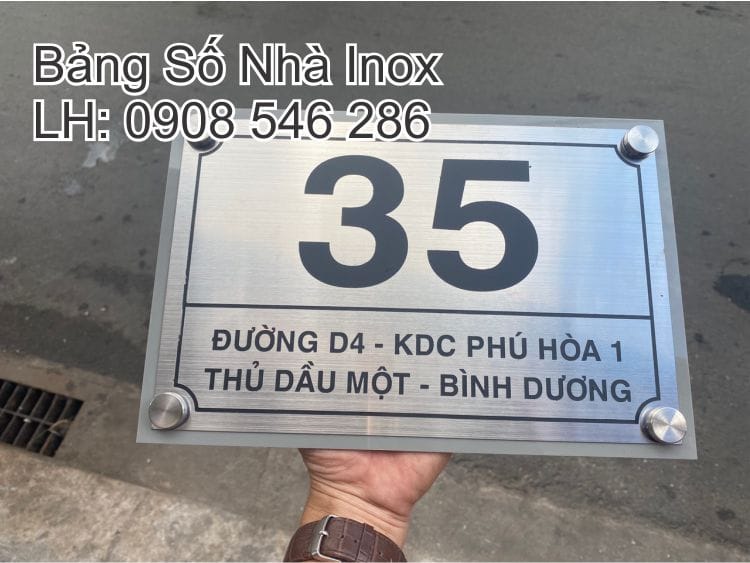 Bảng Số Nhà