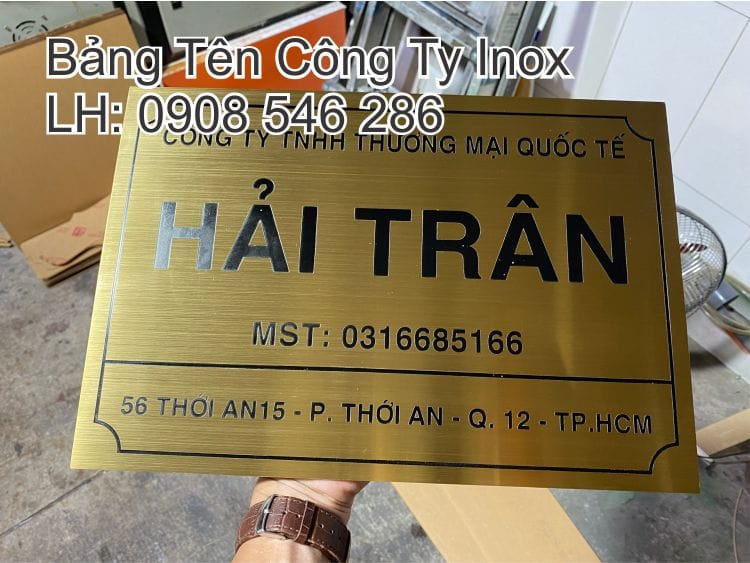 Bảng Số Nhà