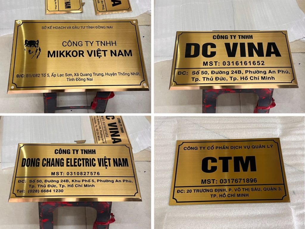 Bảng Số Nhà