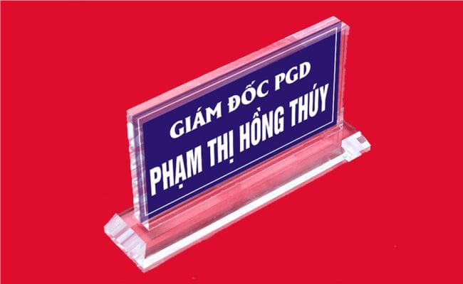 bảng chức danh