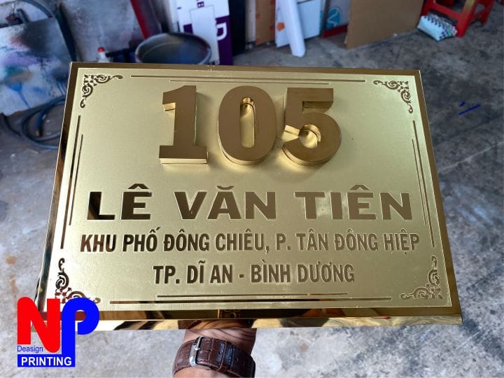 Bảng Số Nhà
