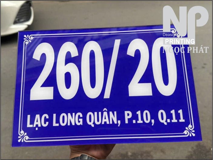 Bảng Số Nhà