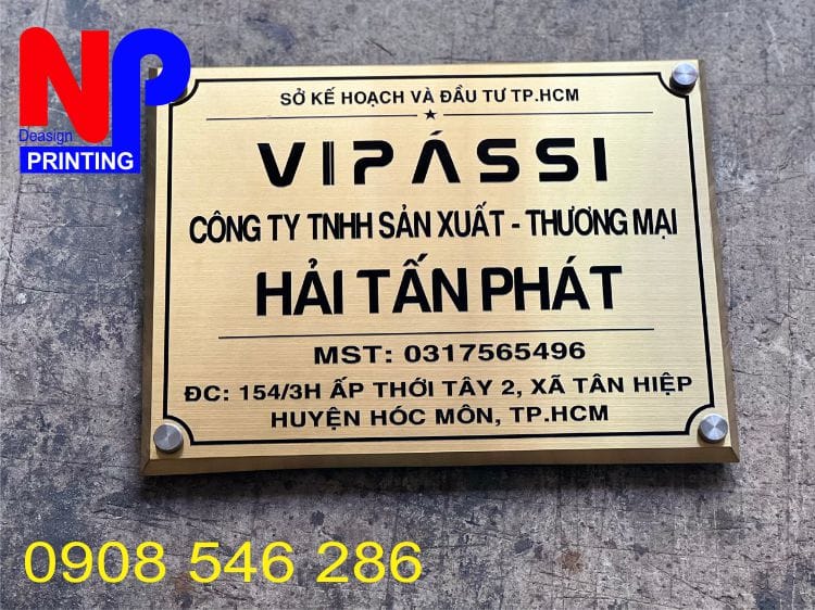 Bảng Số Nhà