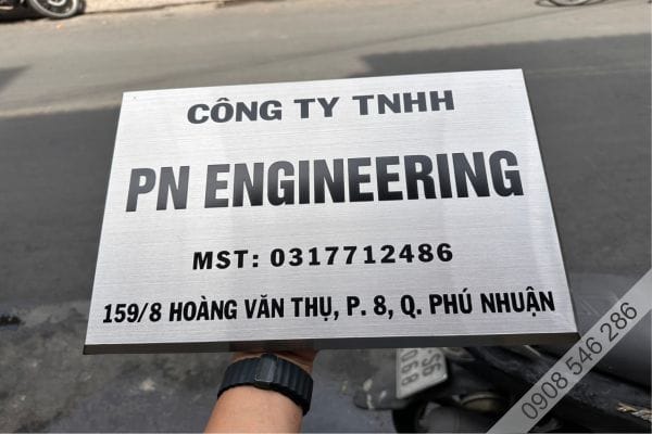 Bảng Số Nhà