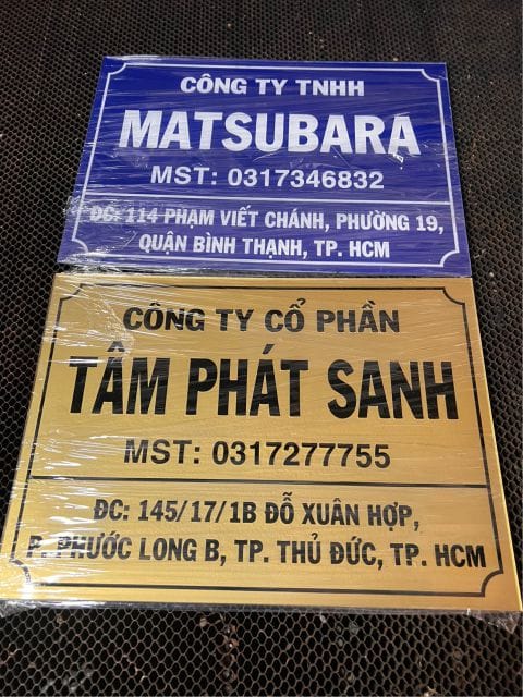 Bảng Số Nhà