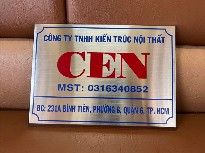 Bảng Số Nhà