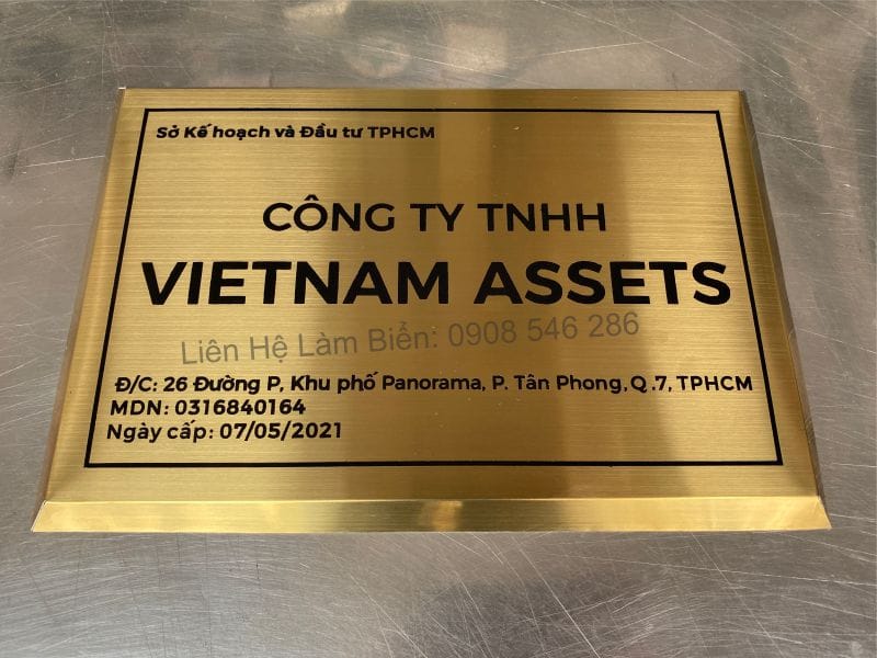 Bảng Số Nhà