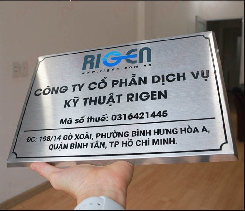 Bảng Số Nhà