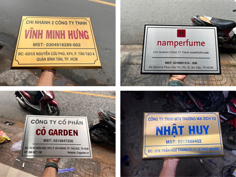 Bảng Số Nhà