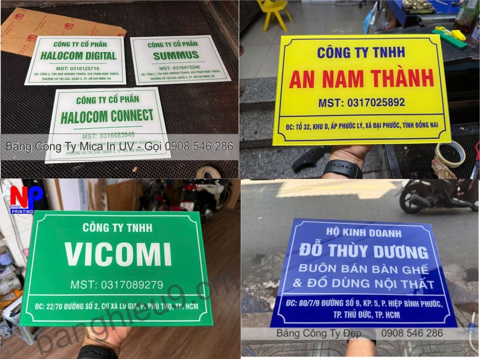 Bảng Số Nhà