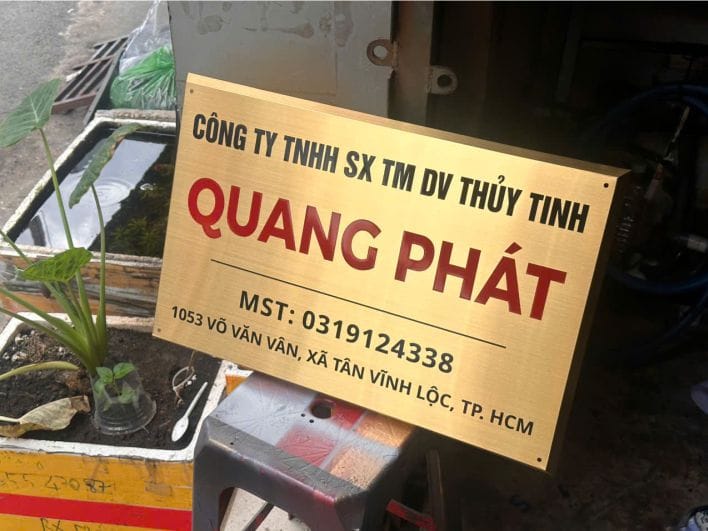 Bảng Số Nhà