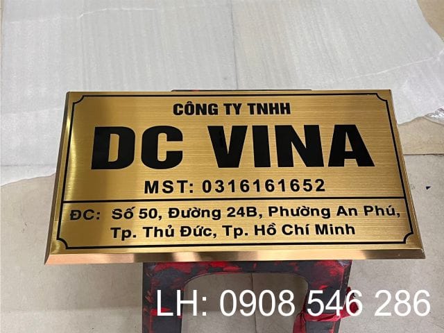 Bảng Số Nhà