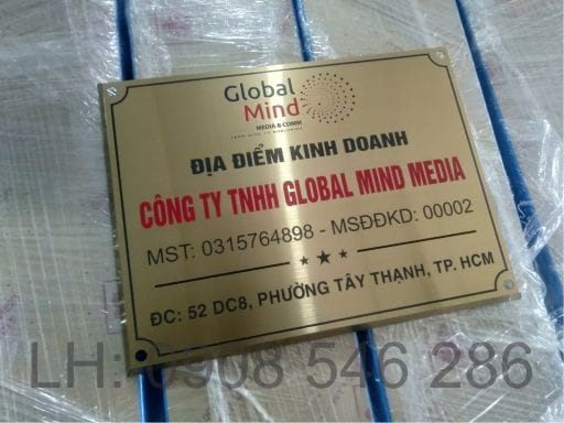 Bảng Số Nhà