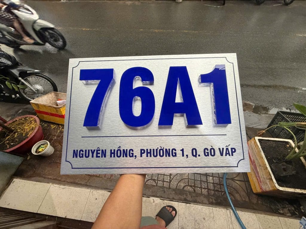Bảng Số Nhà