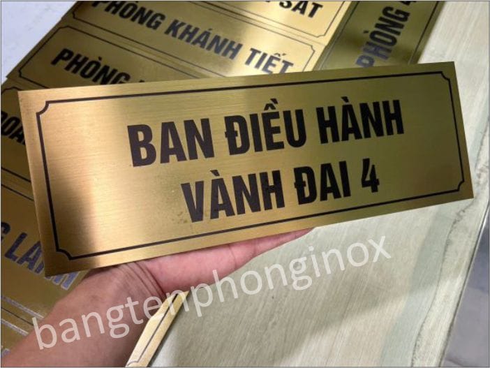 Bảng Số Nhà