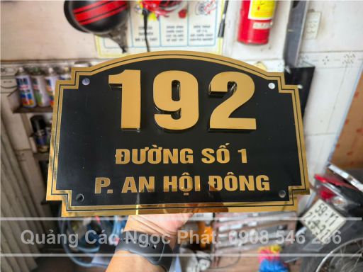 Số nhà inox đẹp