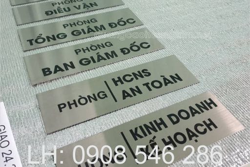 Bảng Số Nhà