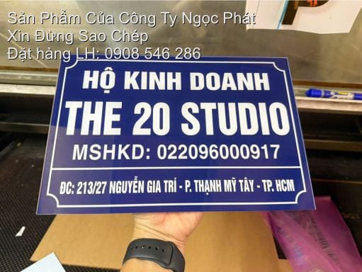 Bảng Số Nhà